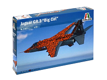Сборная модель ITALERI 1357ИТ Самолет Jaguar Gr3 Big Cat спецокр, 172