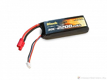 Аккумулятор Black Magic LiPo 2200mAh 74V 25C XT60 plug