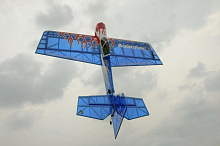 Радиоуправляемый самолет Precision Aerobatics Addiction X ARF синий