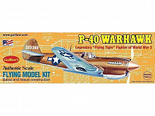 Сборная дермодельСамолет P40 Warhawk Guillows 130