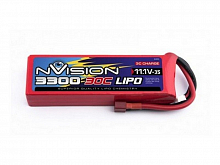 Аккумулятор nVision LiPo 3300мАh 111V 30C Tplug