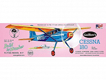 Сборная дермодельСамолет Cessna 180 Guillows 148