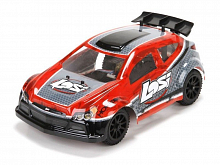 Радиоуправляемая автомодель ралли Losi Micro Rally X Brushless 4WD 24G 124 RTR красный