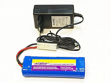 Зарядное устройство 2408,5В2А с евро вилкой AT6117  батарея 72В2400мАч