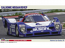 Сборная модель Hasegawa Автомобиль CALSONIC NISSAN R91CP, 124