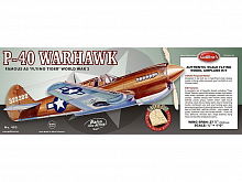 Сборная дермодельСамолет P40 Warhawk Guillows 116