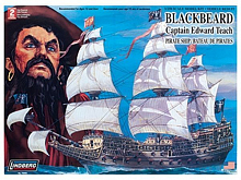 Склеиваемая модель Hawk Lindberg Black Beard Pirate Ship 1250, шт