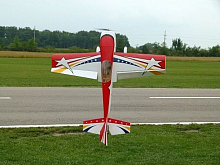 Радиоуправляемый самолет Hobby Shop 3D 42 AJ Slick ARF красный