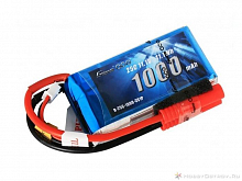 Аккумулятор GensAce LiPo 1000мАч 111V 25C 3S1P