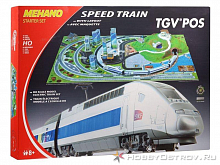 Железная дорога Mehano TGV POS  с ландшафтом 187HO