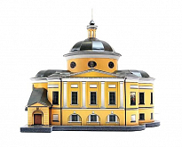 Сборная модель из картона Серия Архитектурные памятники Масштаб 1150 Покровский Храм