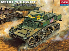 Сборная модель Танк US M3A1 STUART 135, шт