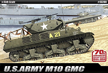 Сборная модель САУ US ARMY M10 GMC Anniv70 Normandy Invasion 1944 135, шт