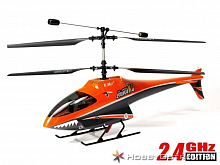Радиоуправляемый вертолёт ESky Lama V4 II 24G RTF оранжевый