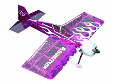 Радиоуправляемый самолет Precision Aerobatics Addiction ARF фиолетовый