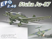 Радиоуправляемый самолет ArtTech Stuka Ju87 EPO 24G RTF