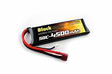 Аккумулятор Black Magic LiPo 7,4В2S 4500mAh 50C Deans plug
