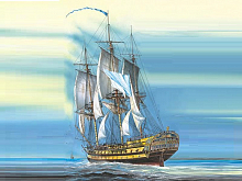 Сборная модель Корабль  Глория 1150