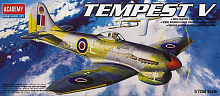 Сборная модель Самолёт Tempest V 172, шт
