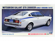 Сборная модель Hasegawa Автомобиль MITSUBISHI GALANT GTO, 124