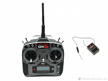 Аппаратура радиоуправления Spektrum DX6i DSMX 6Ch  AR610 24GHz Rx Tx