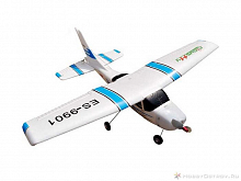 Радиоуправляемый самолет EasySky Cessna 55 24Ghz синий