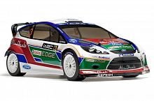 Радиоуправляемая автомодель туринг HPI ДВС WR8 Flux Ford Fiesta Abu Dhabi WRC 4WD 24GHz 18 RTR