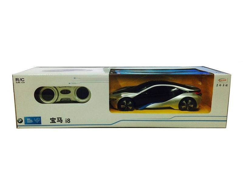 Радиоуправляемая машина Rastar BMW I8 124,  в ассортименте