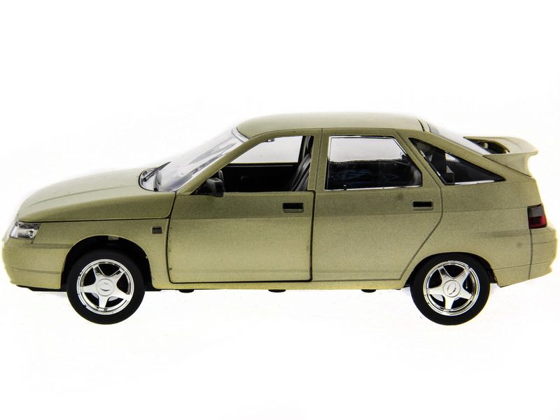 Машина АВТОПАНОРАМА ВАЗ 2112 бежевая,122, инерция, Pull Bаck механизм, вк 101222 cм