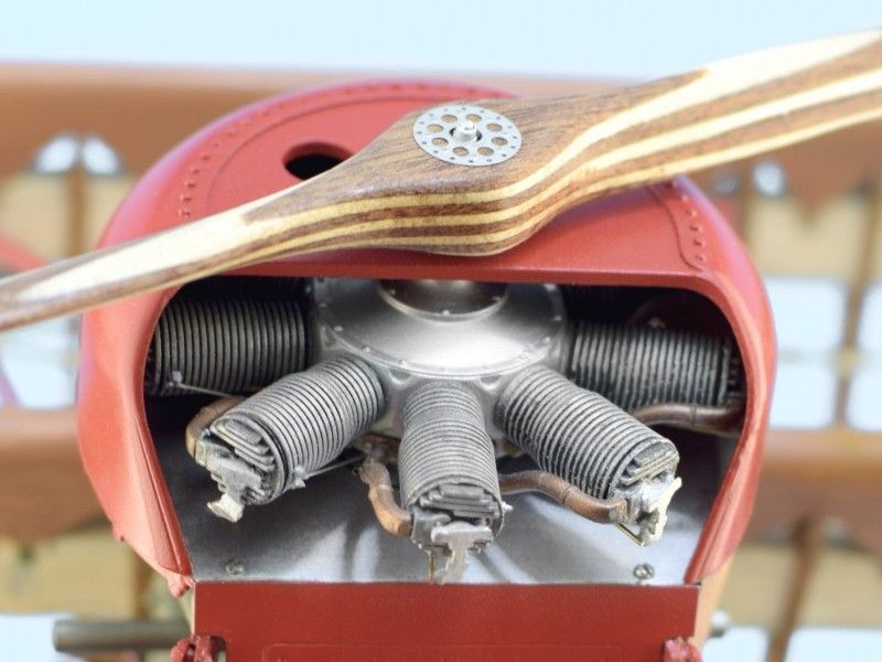 Сборная деревянная модель самолета Artesania Latina FOKKER DRI 1918 RED BARON, 116