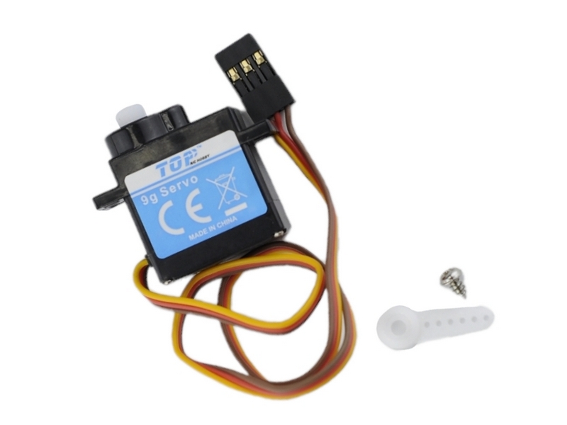 Сервомашинка 9g для самолета Top RC 400 Class Cessna 182 закрылки, провод 250мм