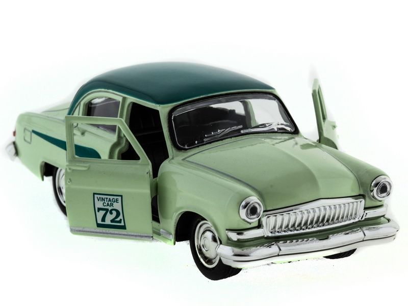 Машина АВТОПАНОРАМА инерц ГАЗ21 винтаж 143, вк 1475,5 см