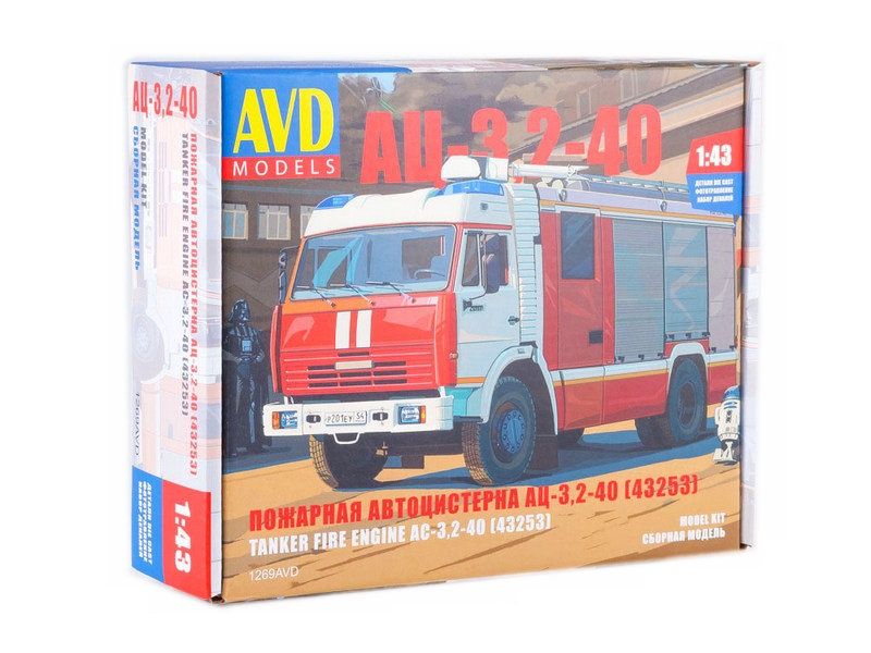 Сборная модель AVD АЦ3,240 43253, 143