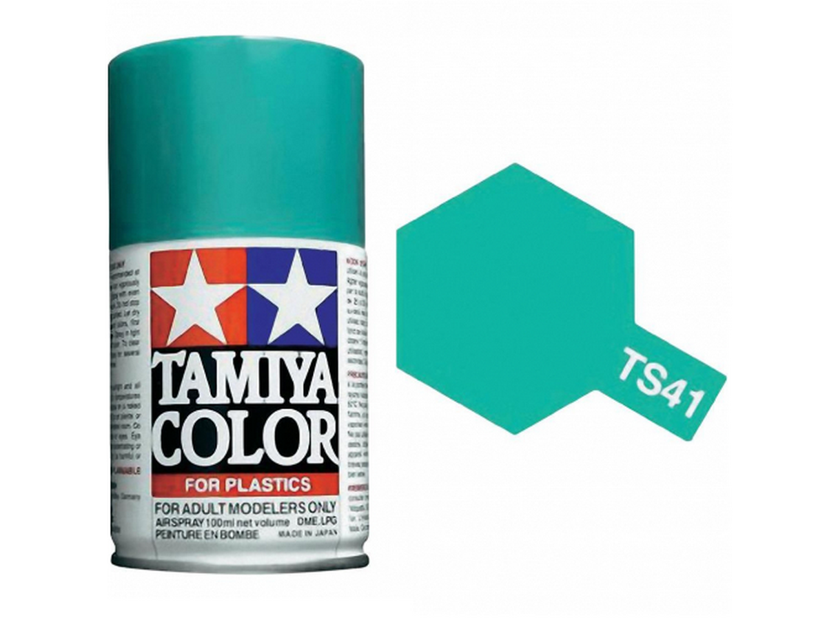 Краска Tamiya TS41 Coral Blue Лазурная краскаспрей 100 мл
