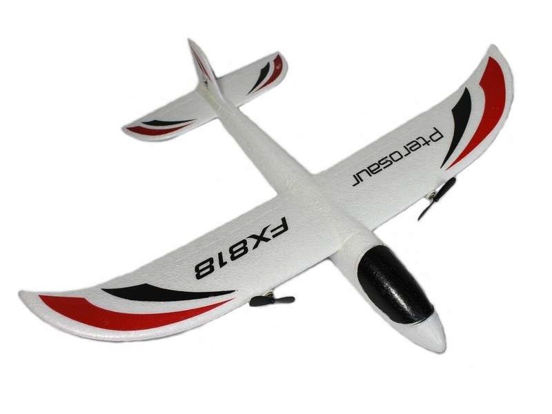 Радиоуправляемый самолет CTF FX818 Pterosaur 470мм 24G EPP Gyro RTF с гироскопом