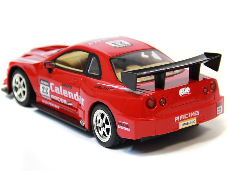 Радиоуправляемая клевые тачки Nissan Skyline GTR34 114  акб