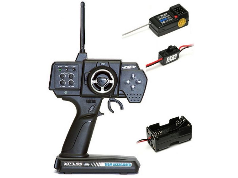 Трехканальный передатчик Remo Hobby 24G для монстров, трагги и шорткорсов