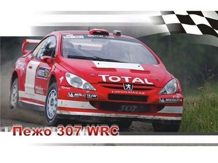 Сборная модель Автомобиль  Пежо 307 WRC 143  MD604310 