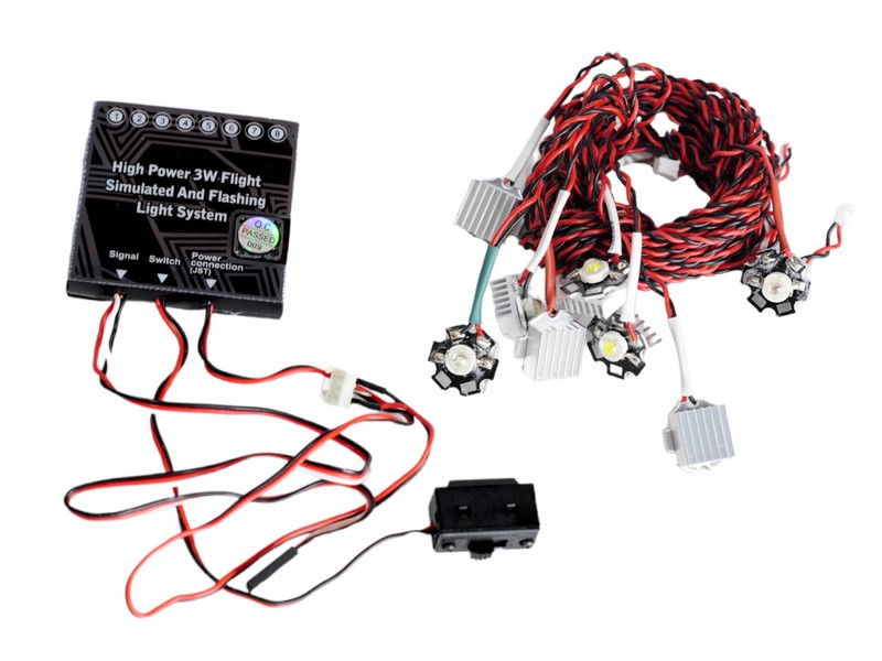 Имитатор полета и система проблескового света GTPower High Power 3W