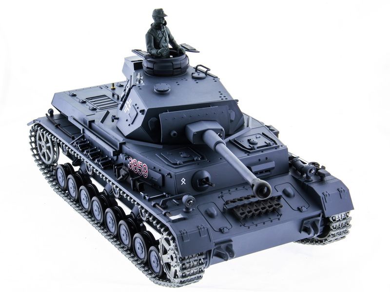 Радиоуправляемый танк Heng Long 116 Panzerkampfwagen IV AusfF2SdKfz Германия 24G RTR PRO