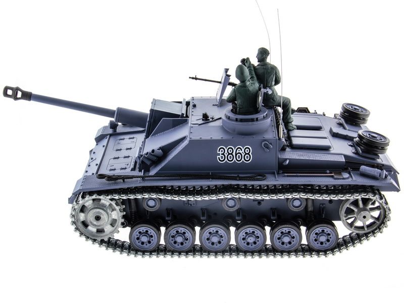 Радиоуправляемый танк Heng Long 116 Sturmgeschutz III Германия 24G RTR PRO