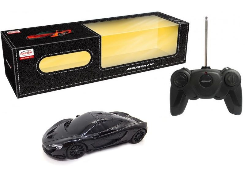 Радиоуправляемая машина Rastar McLaren P1 124, цвет чёрный 27MHZ