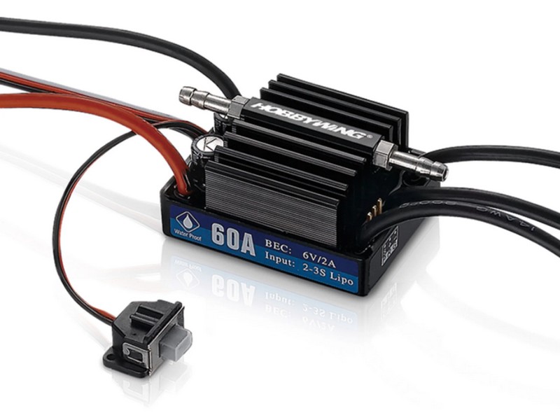 Бесколлекторный регулятор Hobbywing Seaking60AV31 60A360A, Boat влагозащищённый