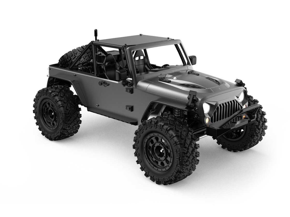 Радиоуправляемый краулер MJX Hyper Go H12Y чёрный Brushless 4WD 24G LED 112 RTR