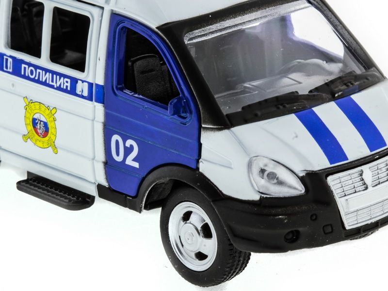 Машина АВТОПАНОРАМА инерц ГАЗельполиция 150, вк 14,585,5 см