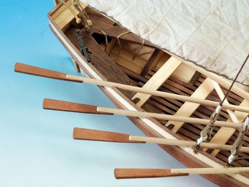 Сборная деревянная модель шлюпки корабля Artesania Latina SAN JUAN NEPOMUCENOS, 125