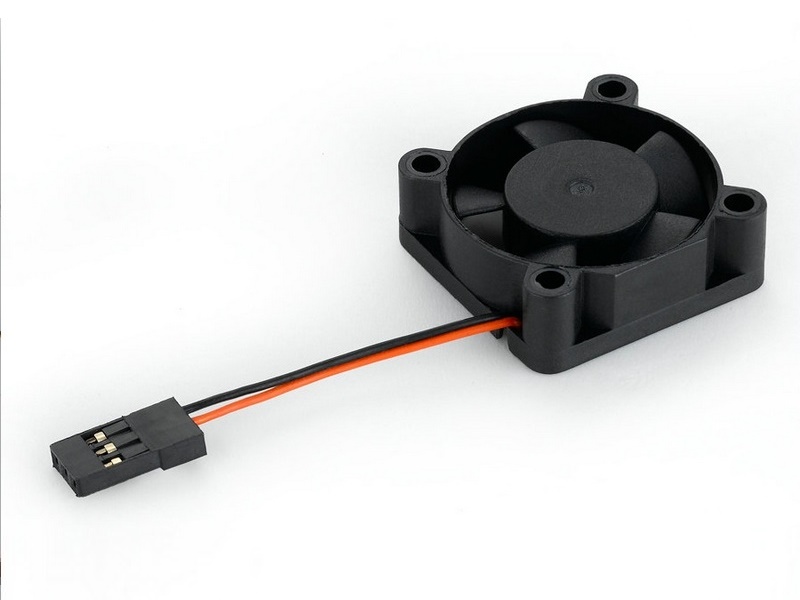 Вентилятор регулятора Hobbywing FANMP3010SH5V10000RPM5V016ABLACKB 303010мм влагозащищён