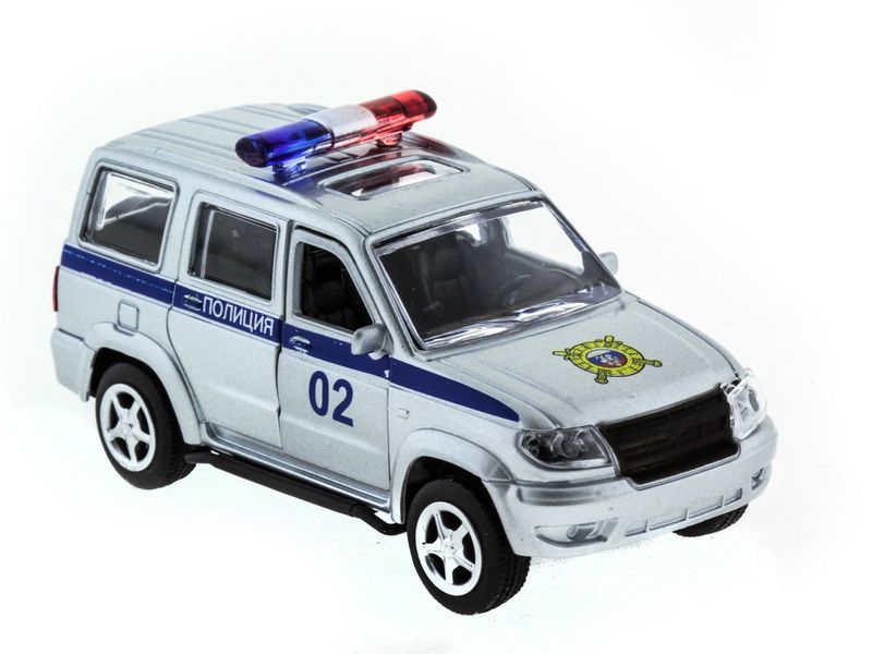 Машина АВТОПАНОРАМА инерц УАЗ Патриот полиция 150, вк 1275,5 см