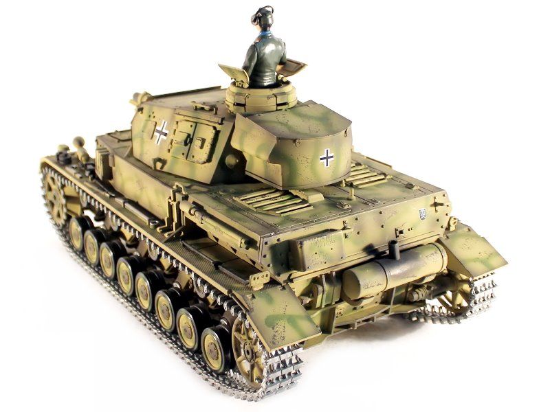 Радиоуправляемый танк Taigen 116 Dak PZKpfw IV Ausf F1 Германия PRO 24G RTR
