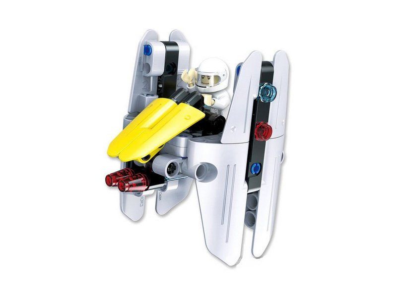 Конструктор CaDA Technic звездный отряд, соберите звездный корабль с C54001W02W04W 83 детали